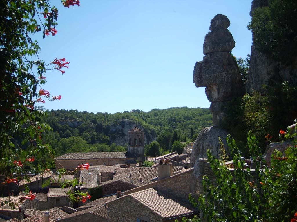 Village de Labeaume en Ardèche