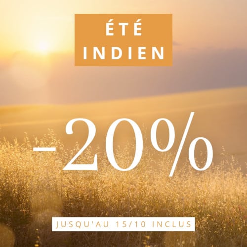 Promotion spéciale "été indien"